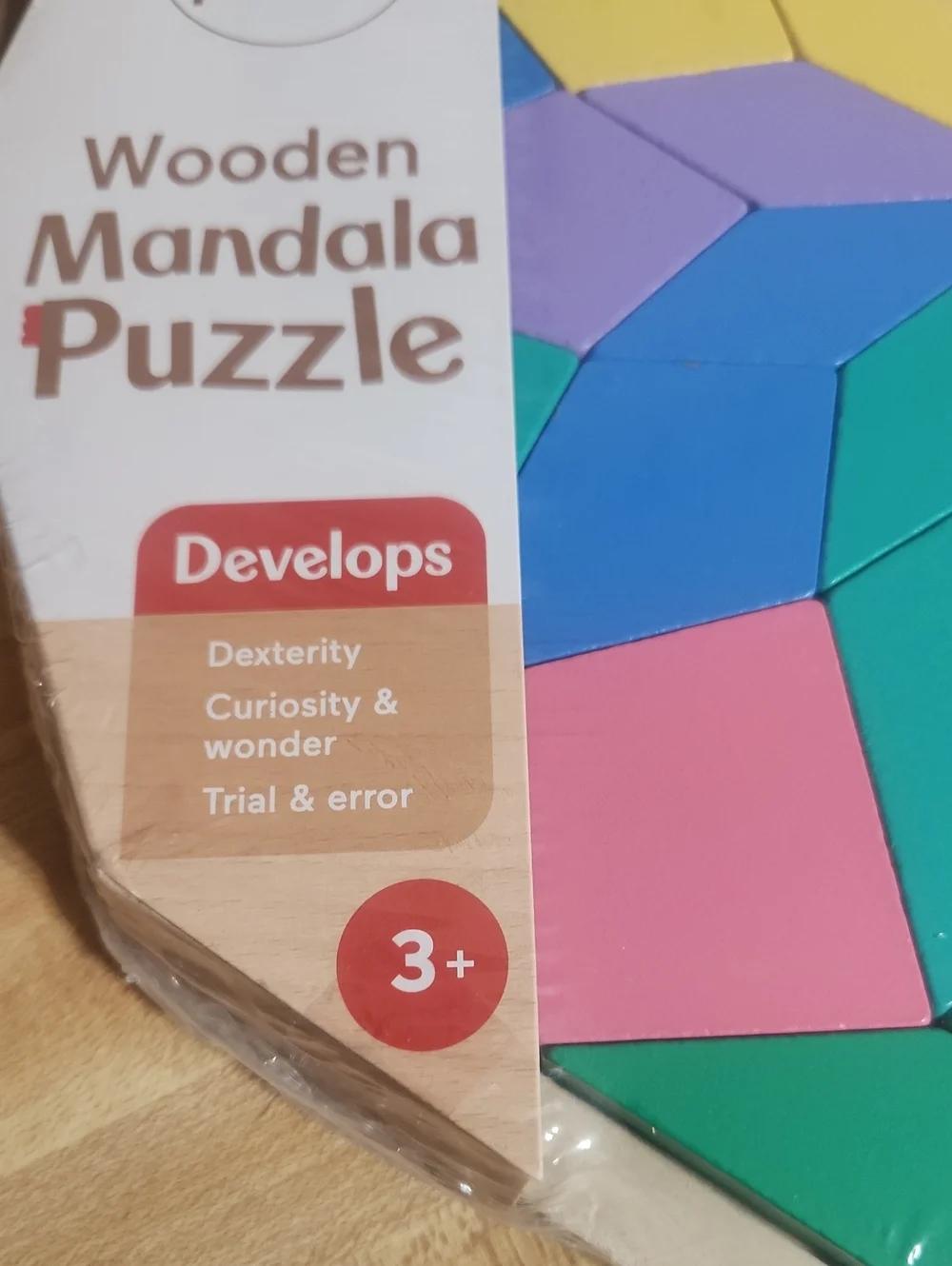 Fisher Price Wooden Mandala Puzzle